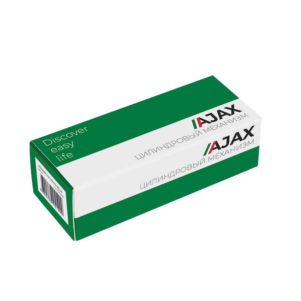 Цилиндровый Ajax (Аякс) механизм (AZ200/90) AZ2000Key90 (30+10+50) CP хром - Вид 3