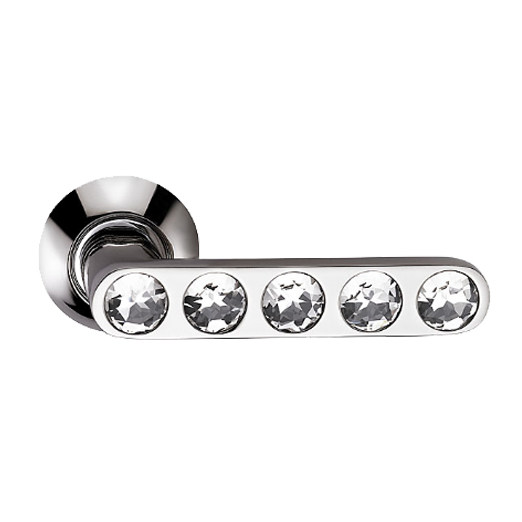 Ручка межкомнатная Bravia 200 P.CHROME/CRYSTAL
