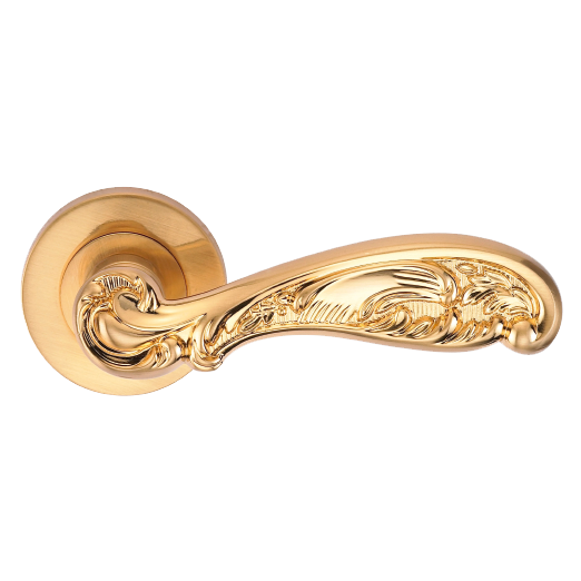 Ручка межкомнатная FLOR S.GOLD 20G