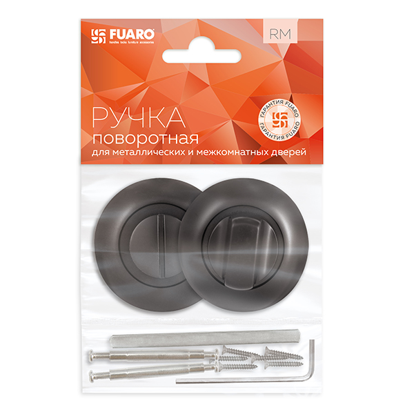 Ручка Fuaro (Фуаро) поворотная BK6.R.RM54 (BK6 RM) BL-24 черный - Вид 2