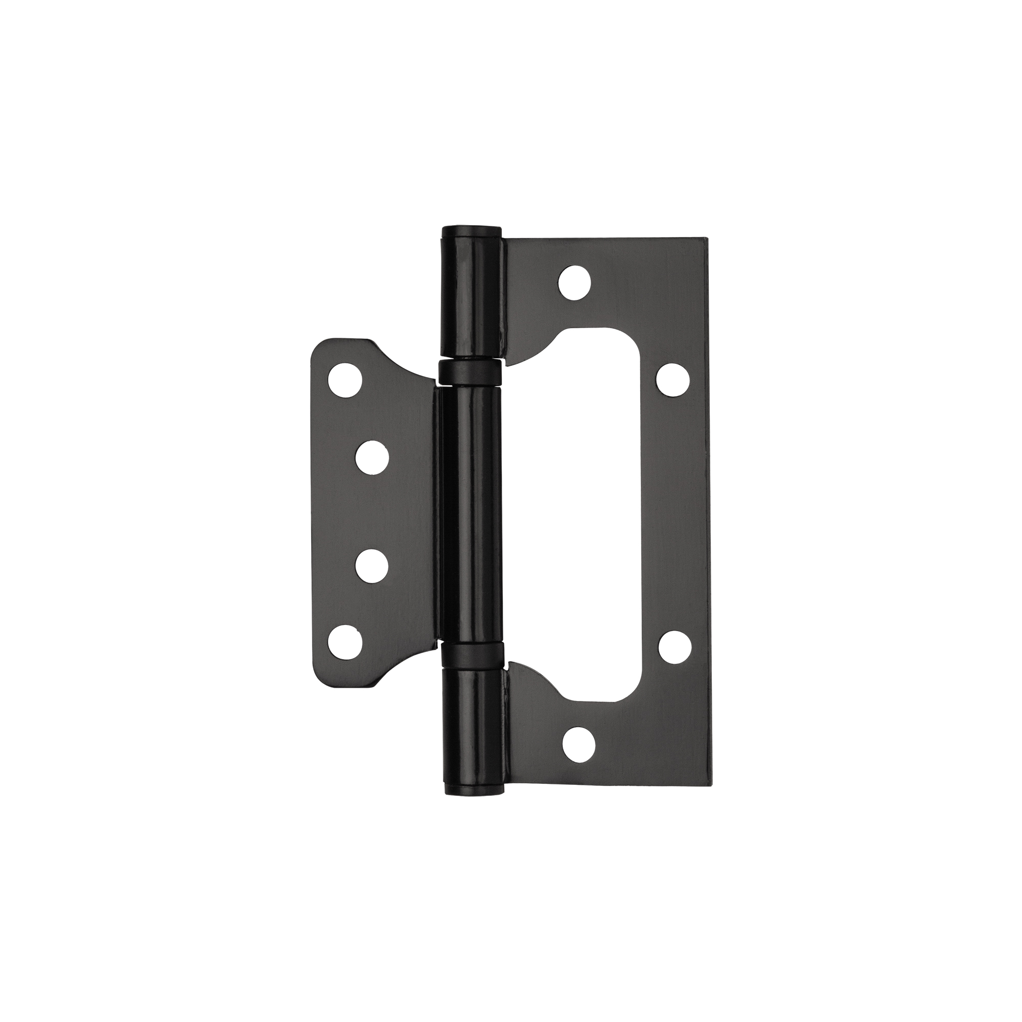 Петля Ajax (Аякс) универсальная без врезки IN4000W BL (100/P-2B 100x2,3) черный