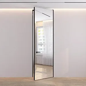 Скрытая дверь Atlas 42 с зеркалом