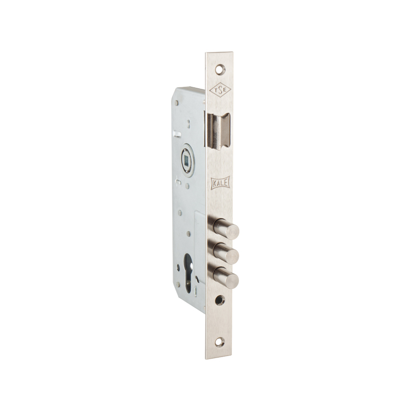 Корпус Kale kilit (Кале килит) врезного замка с защёлкой 152/3MR (45 mm) w/b (никель)