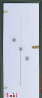 Стеклянная дверь Florid модель 4