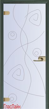Стеклянная дверь GlasLine GL-15 для гардеробной