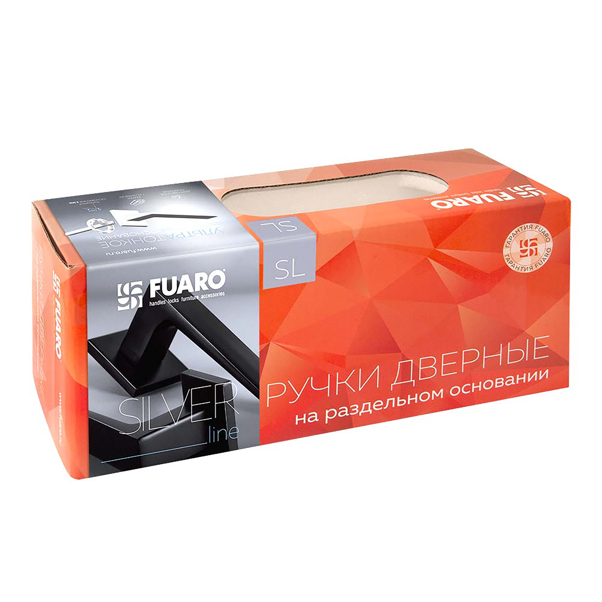 Ручка Fuaro (Фуаро) раздельная K.SL52.FLY (FLY SL) BL-24 черный - Вид 3