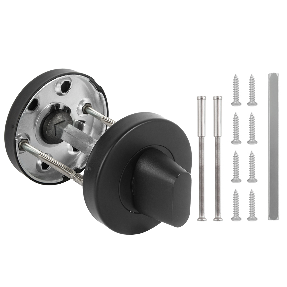 Ручка Fuaro (Фуаро) поворотная BK6.R.DSS201-02 (DSS-02-BK6) (INOX 201) BLACK - Вид 4